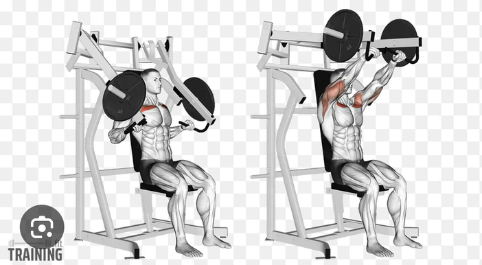 جهاز صدر عالي - Incline Chest Press Machine