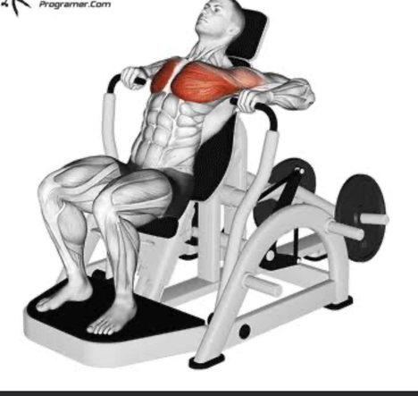 صدر مستوي جهاز - Machine Chest Press